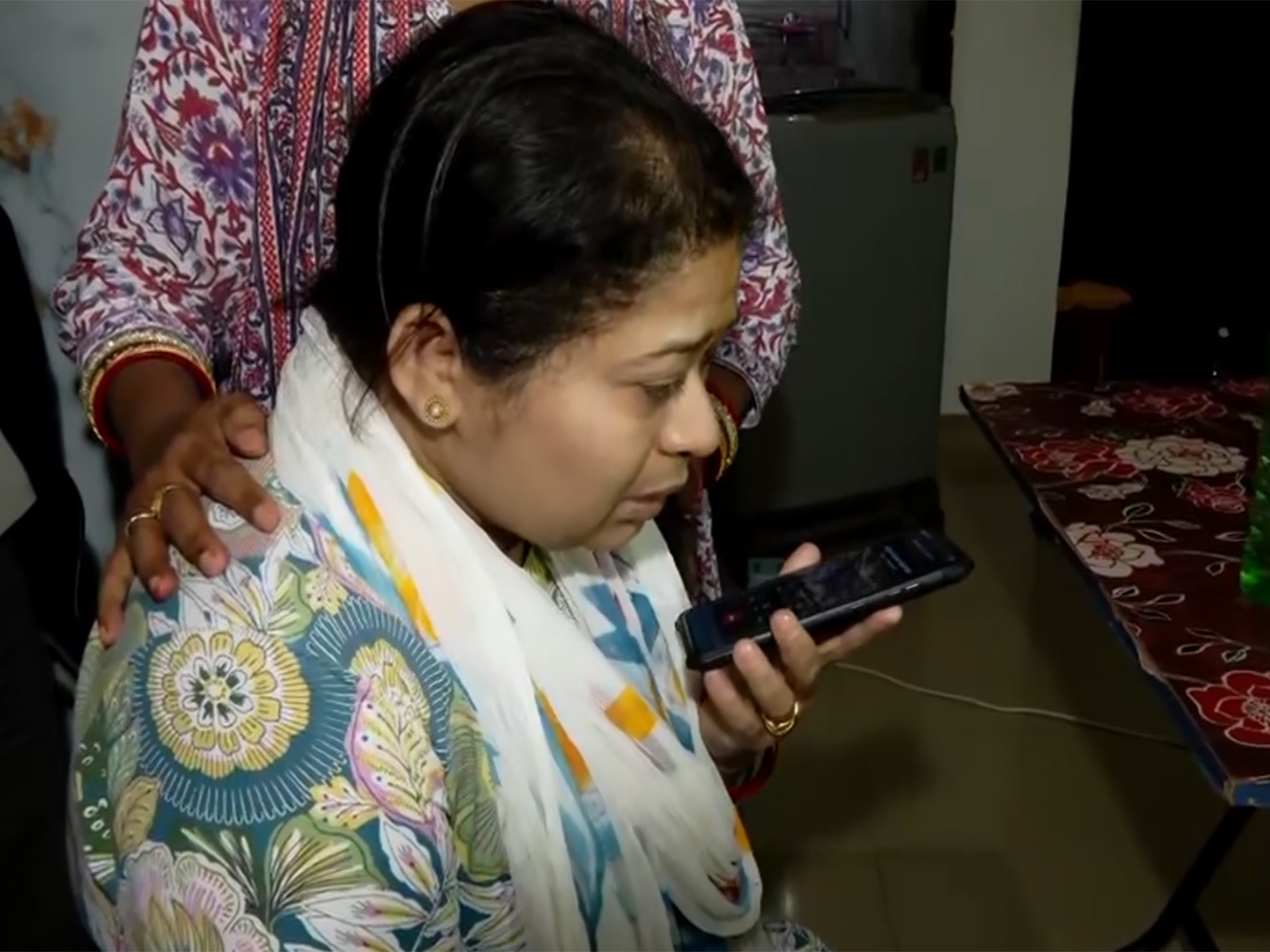 Rasmita Sahoo Mohapatra (Mother of Sarthak Mahapatra) (Photo/ANI)