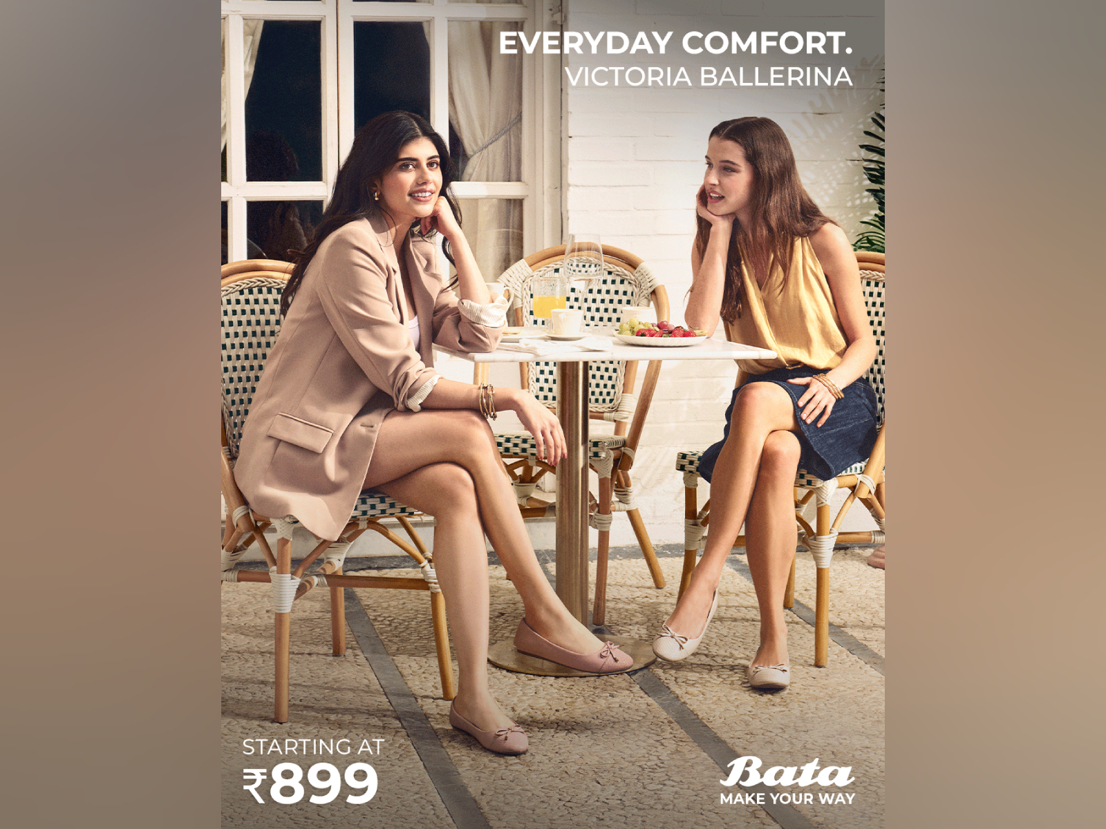 Bata India onboards Sanjana Sanghi to launch its new victoria ballerina collection