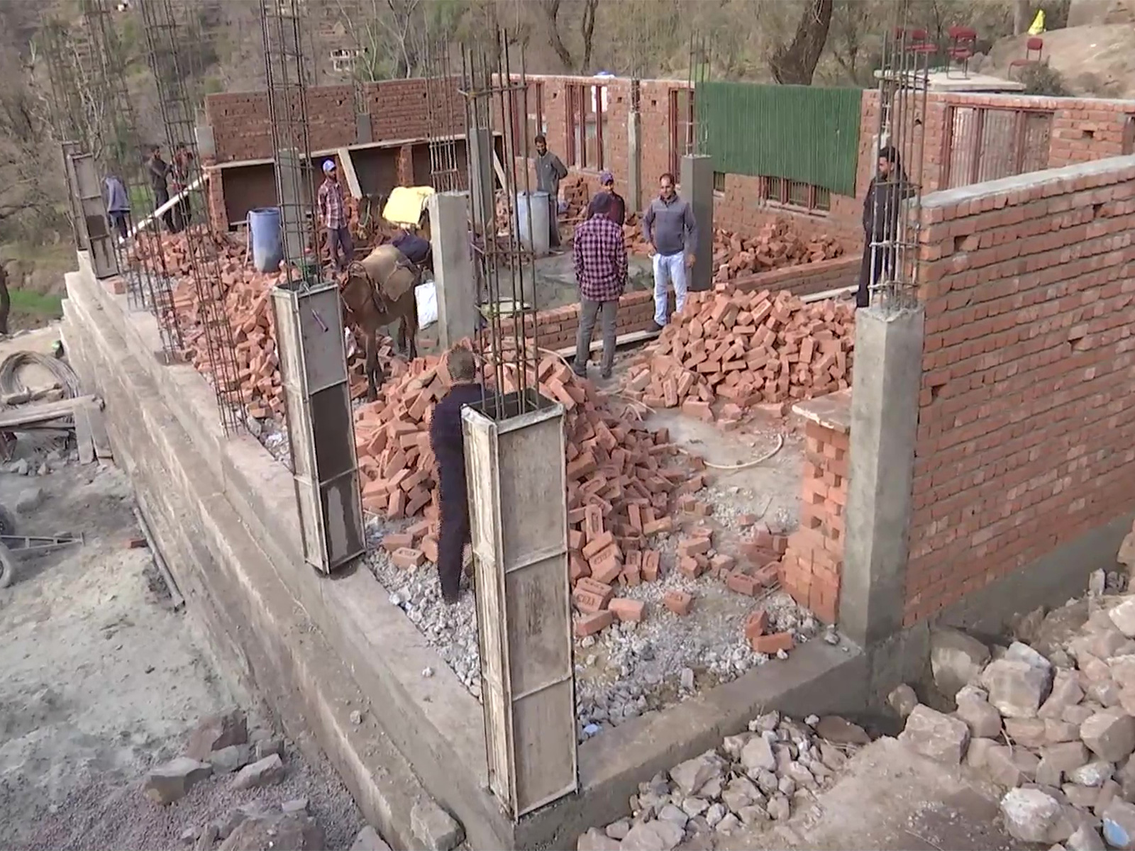 Under the Samagra Scheme, the government has approved the construction of a new school building with six classrooms and staff quarters (Photo/ANI)