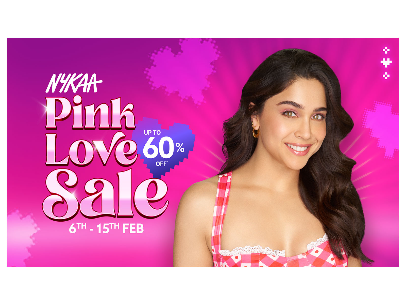 Big deals, small prices and beauty favourites, all at the Nykaa Pink Love Sale