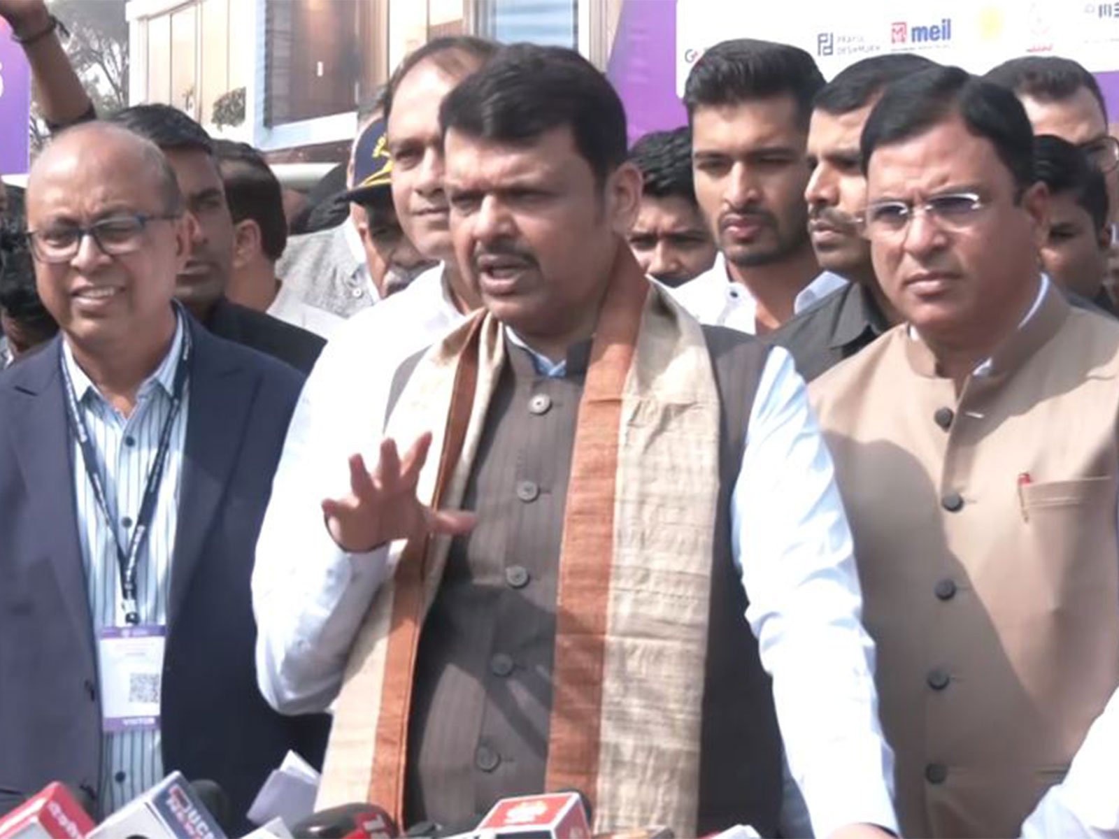 Maharashtra Chief Minister Devendra Fadnavis. (Photo: ANI) 