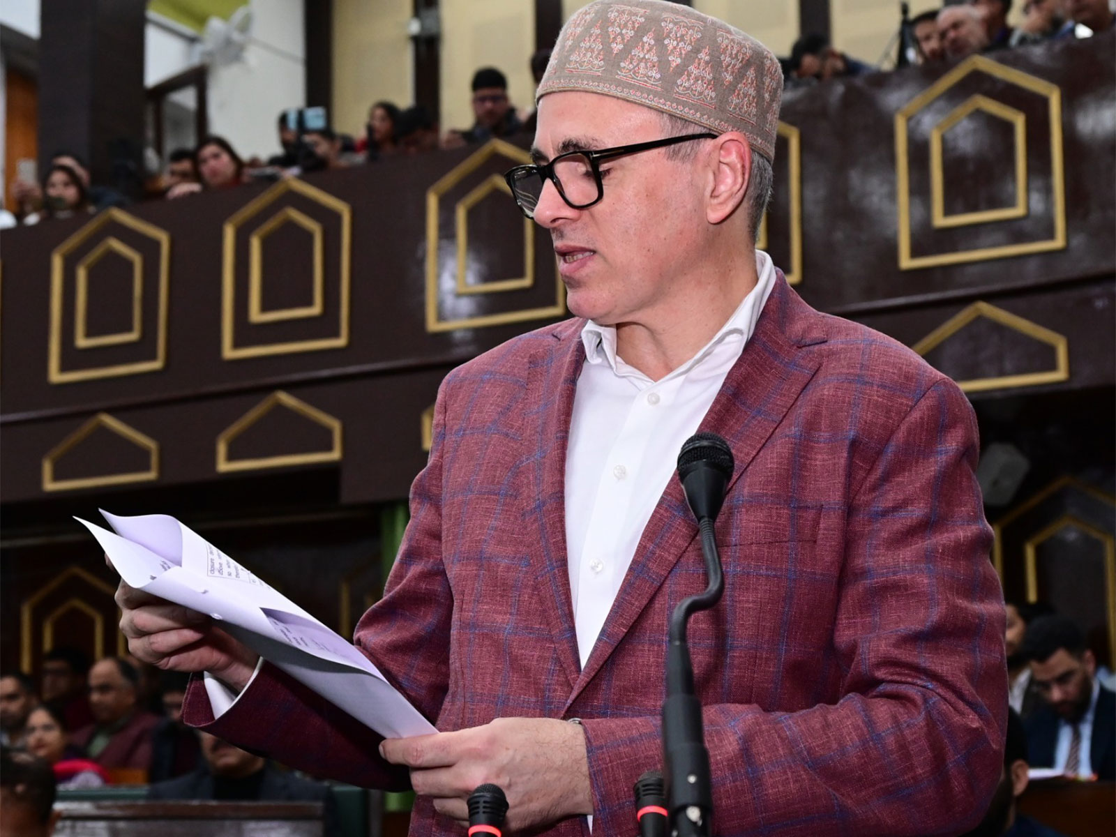 Jammu and Kashmir Chief Minister Omar Abdullah (Photo/ANI)