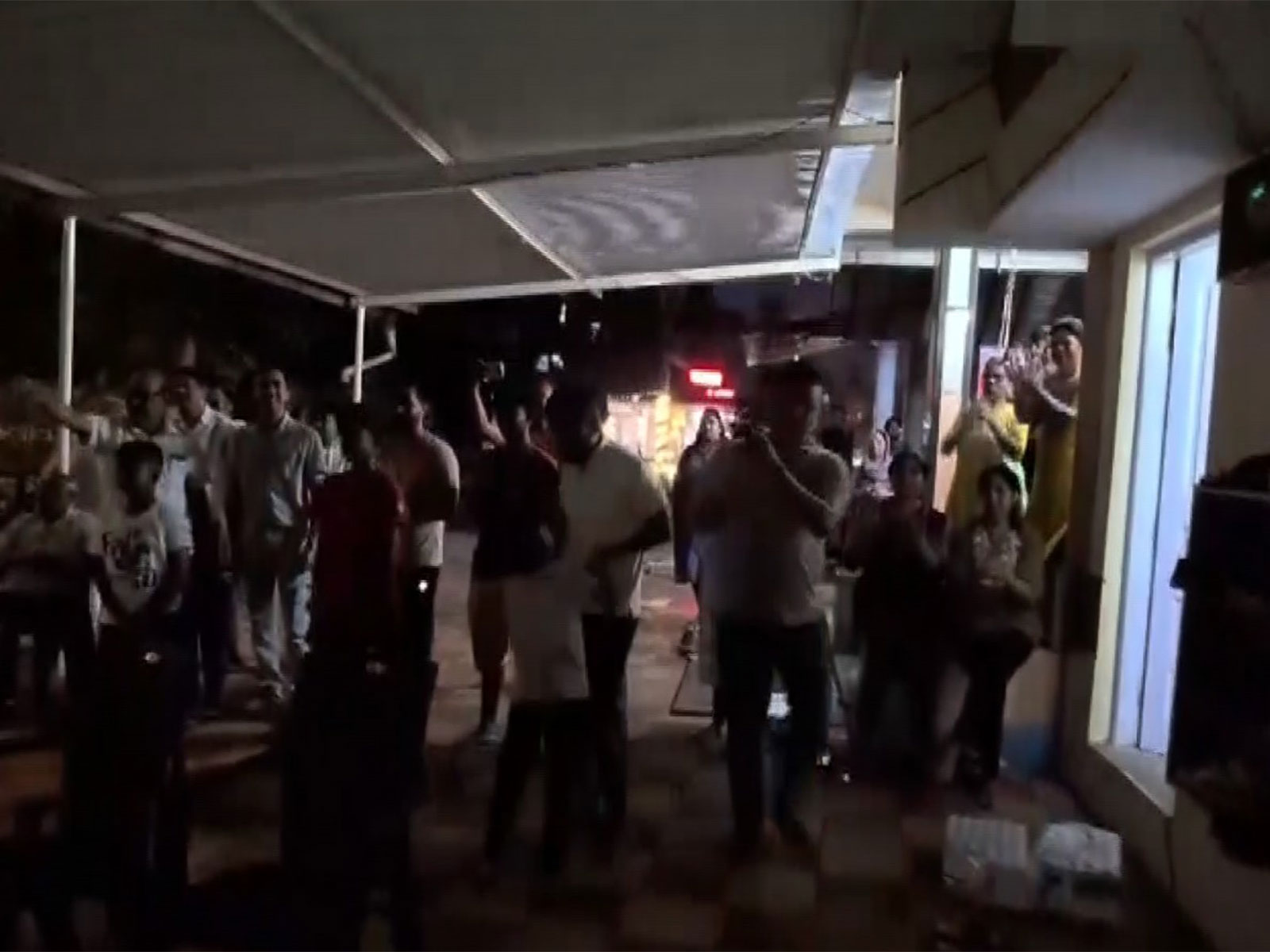 Visuals from Ayush Mhatre's residence. (Photo: ANI)