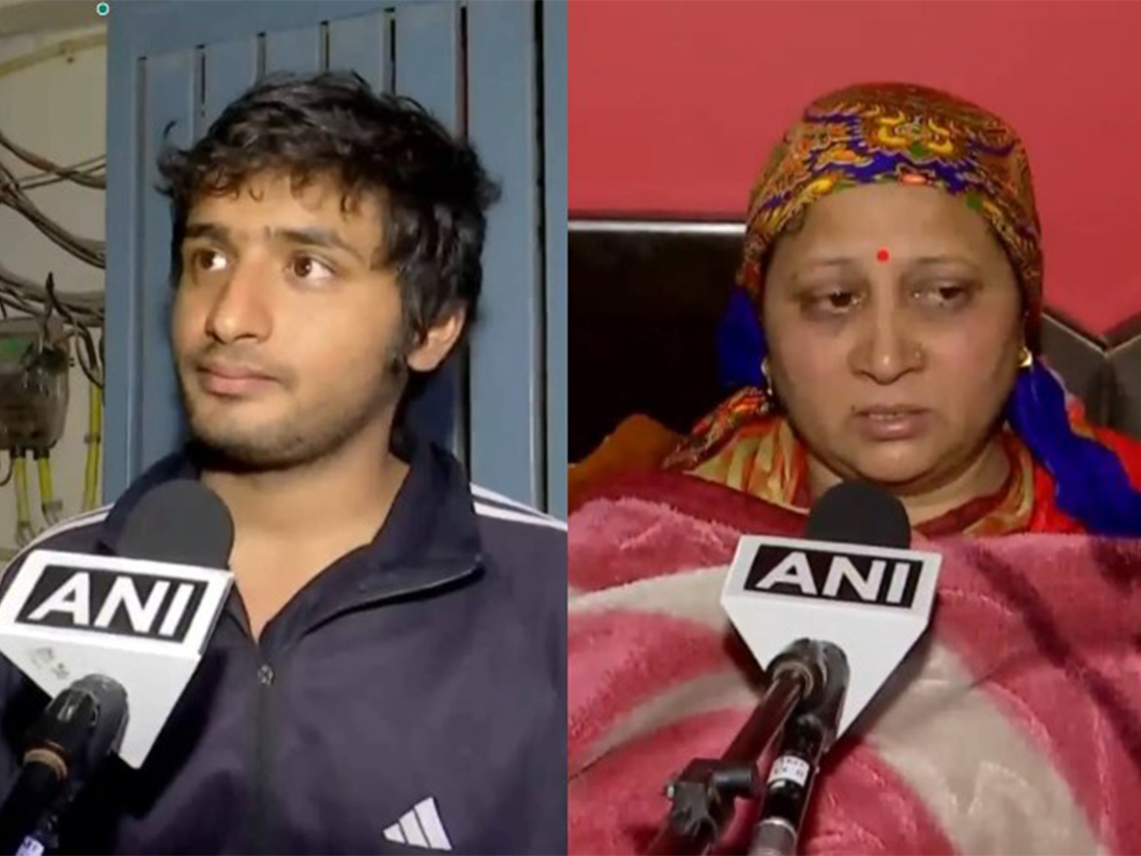 Deceased brother (L) and mother (R) (Photo/ANI) 