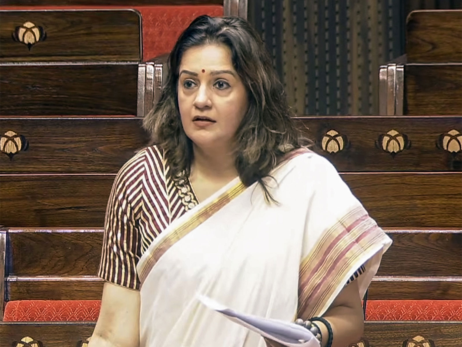 Shiv Sena (UBT) MP Priyanka Chaturvedi (Photo/ANI)