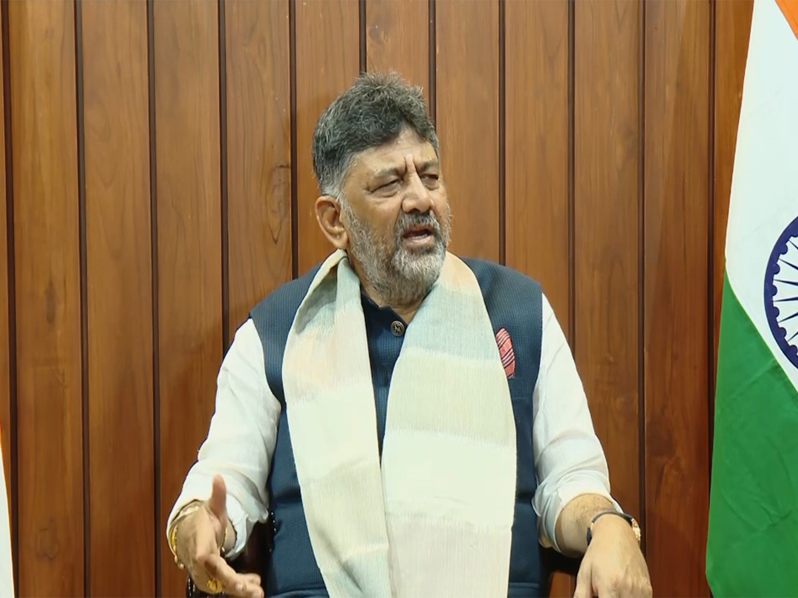 Karnataka Deputy Chief Minister DK Shivakumar (File Photo/ANI)