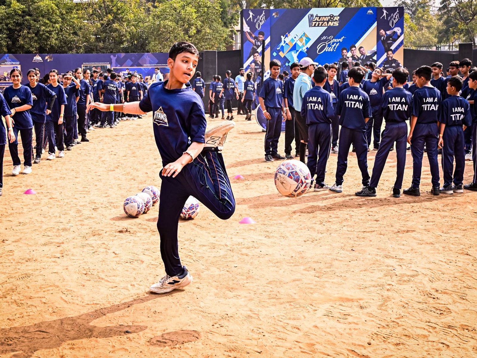 GT's 'Junior Titans' programme reaches Anand. (Photo: GT Media)