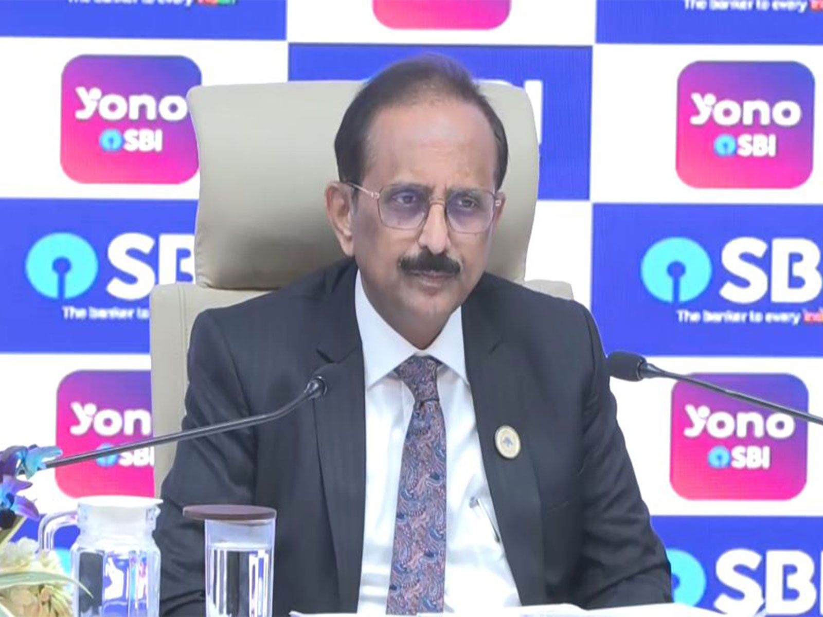 SBI Chairman CS Setty. (Photo: ANI)