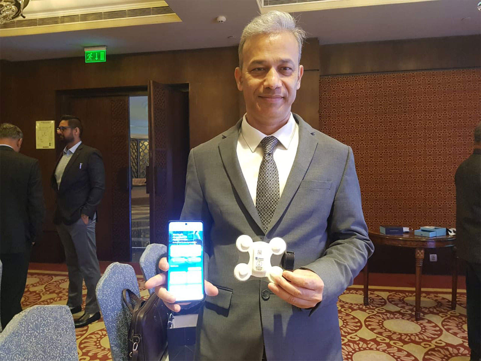  AI healthcare ecosystem iLive Connect. (Photo/ANI) 