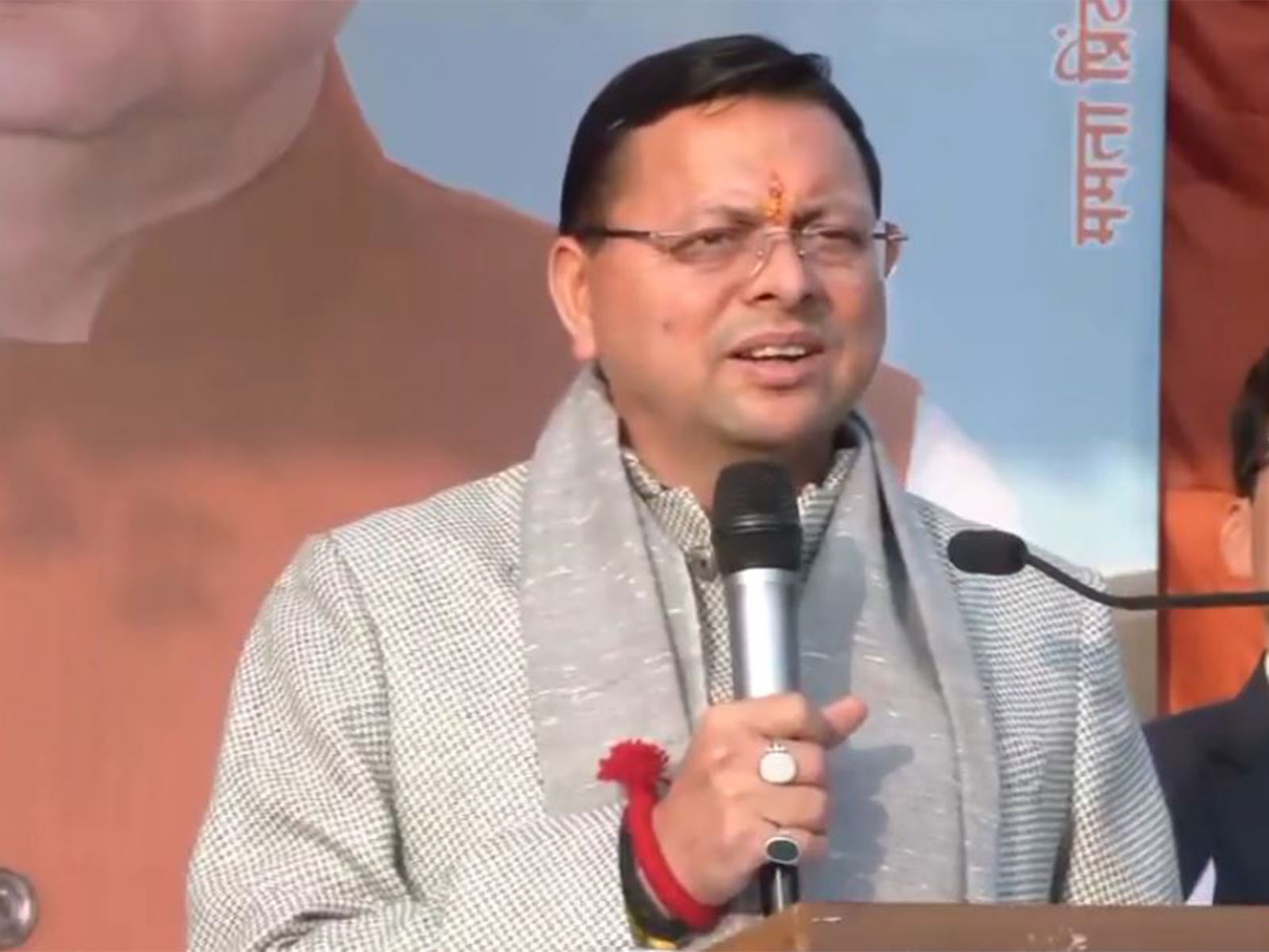 Uttarakhand Chief Minister Pushkar Singh Dhami (Photo/ANI)