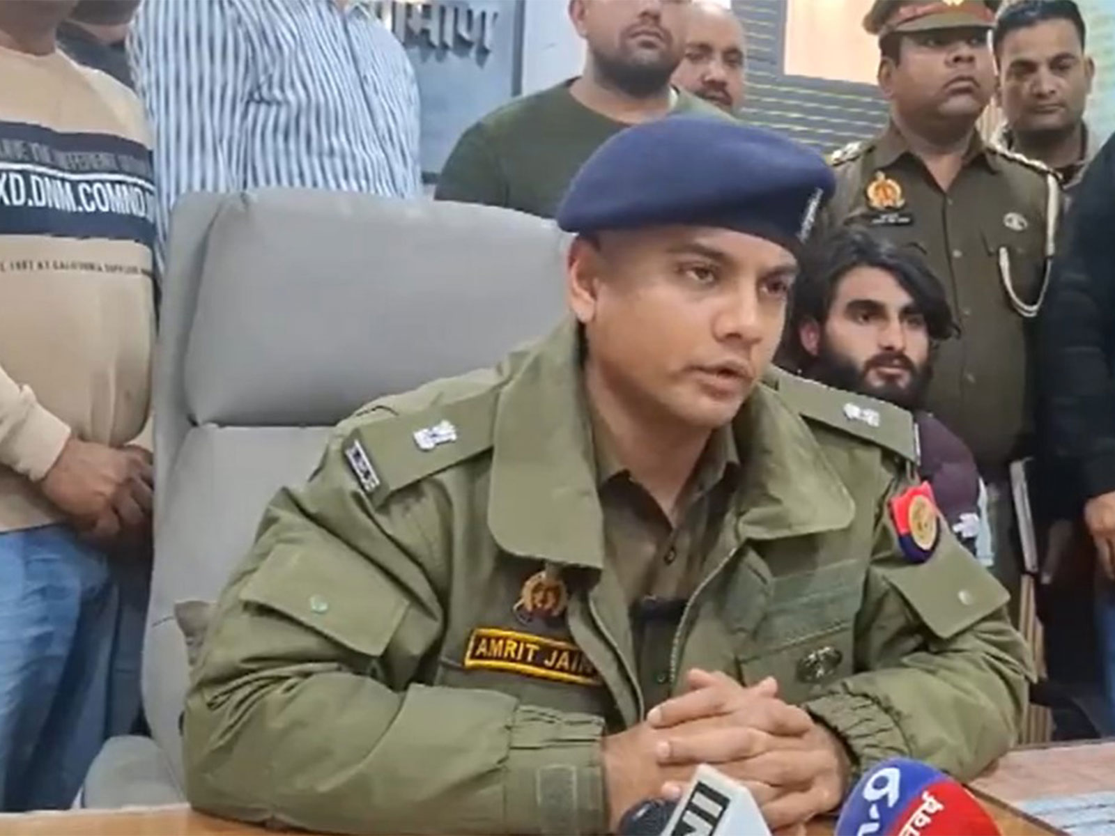 Aligarh Rural SP Amrit Jain (Photo/ANI)