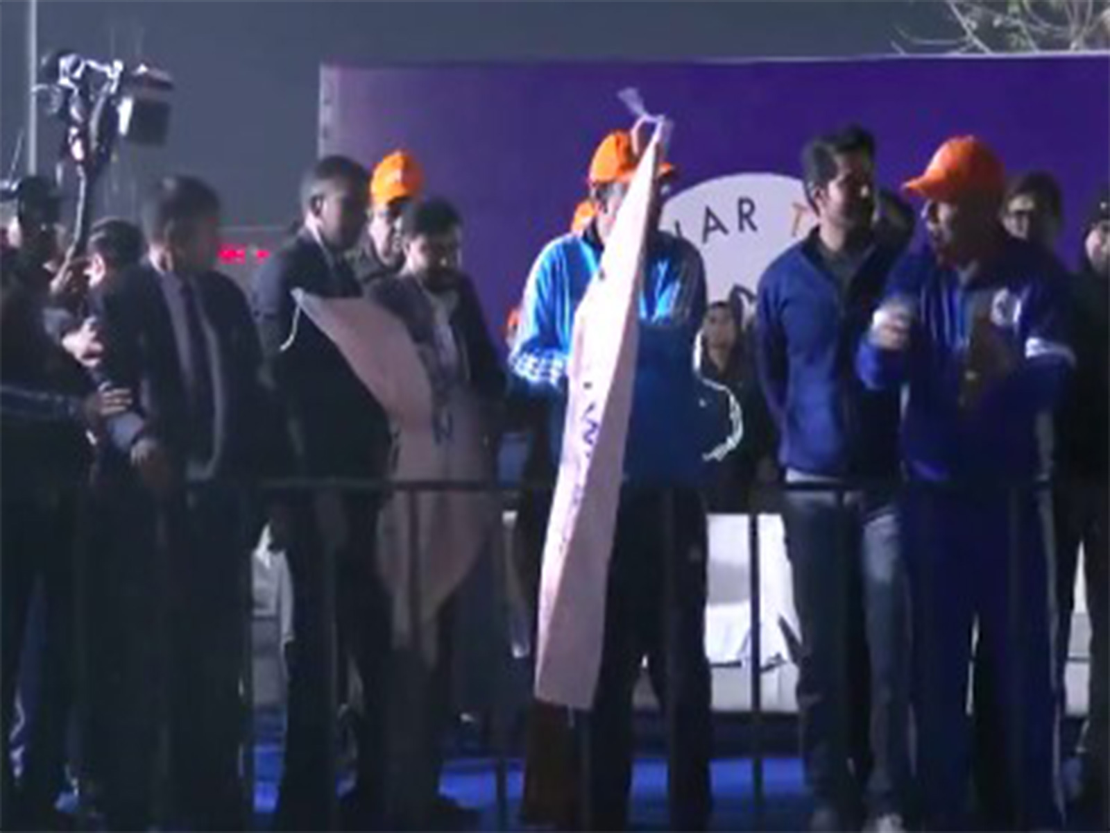 Rajasthan CM Bhajanlal Sharma flags off Alwar Tiger International Half Marathon 2026 (Photo/ANI)