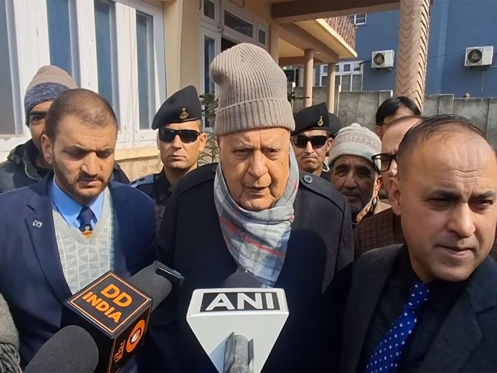 JKNC Chief Farooq Abdullah (Photo/ANI)