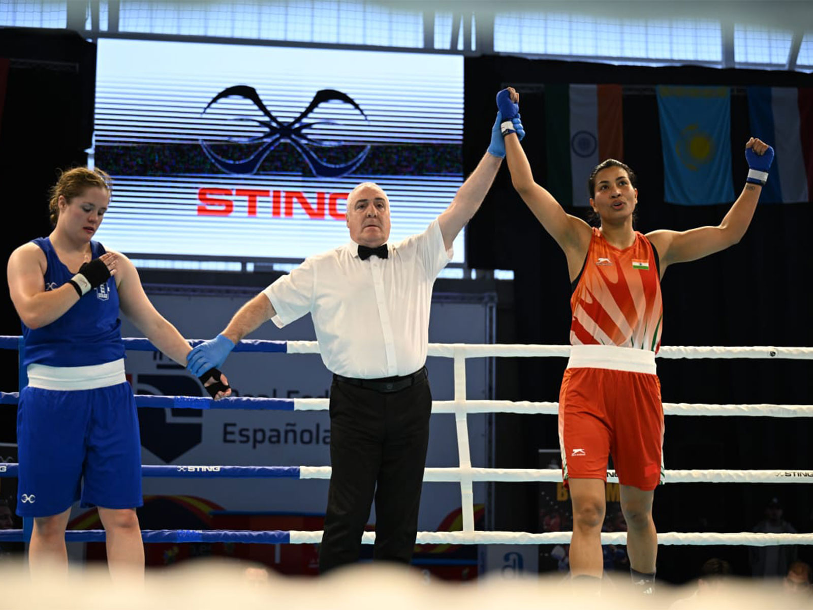 Lovlina Borgohain crowned champion (EW 75 Kg) (Photo: BFI)