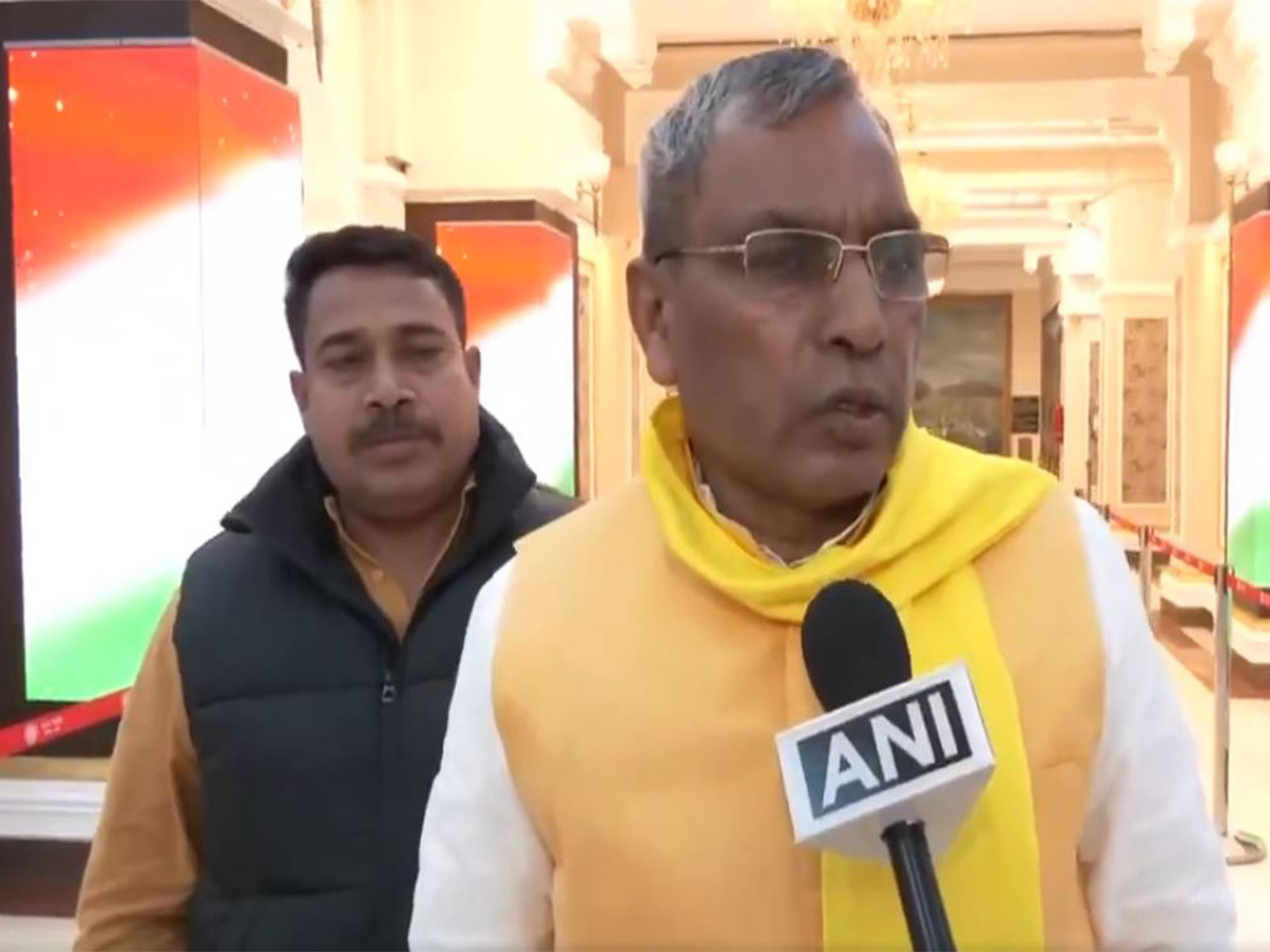 Uttar Pradesh Minister Om Prakash Rajbhar (Photo/ANI)