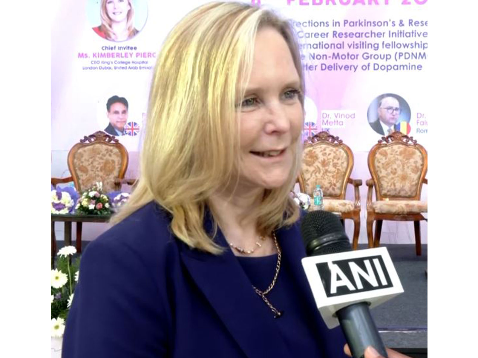 King's College Hospital London CEO Kimberley Pierce (Photo/ANI)