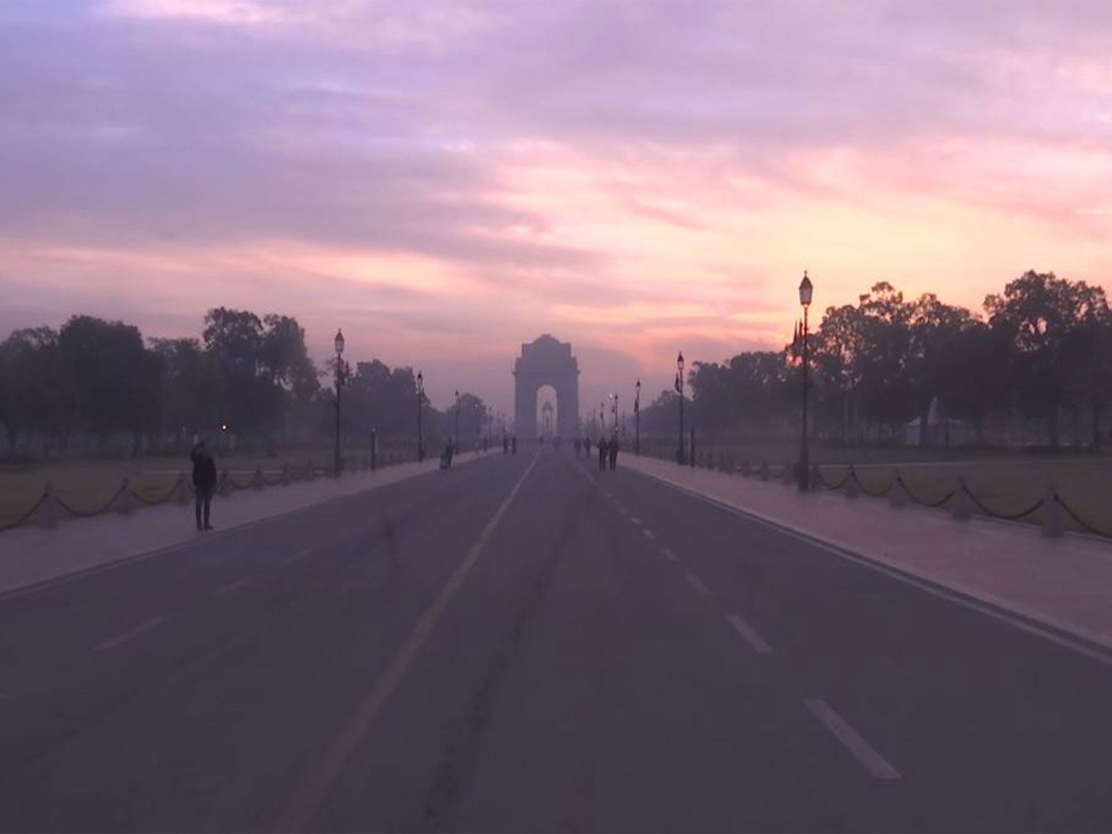 Visuals from India Gate (Photo/ANI)