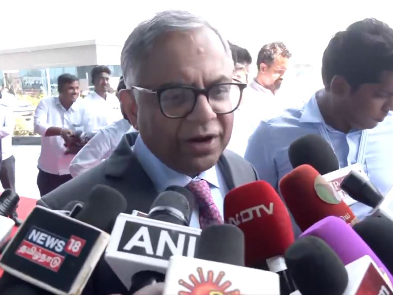 Tata Sons Chairman N Chandrasekaran (Image: ANI)