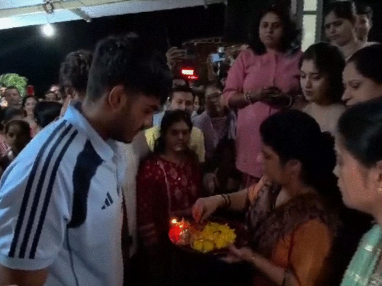 India's Under-19 team captain Ayush Mhatre being welcomed in Virar, Maharashtra (Photo: ANI)