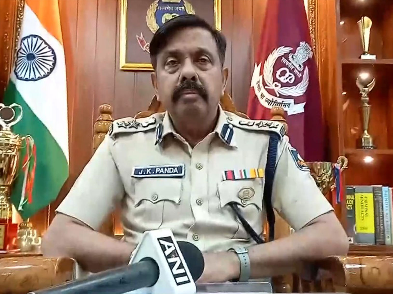 Gajapati SP Jatin Kumar Panda (Photo/ANI)