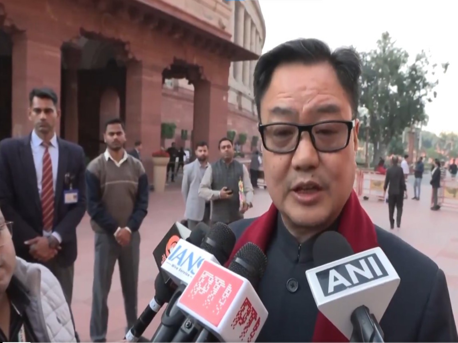 Union Parliamentary Affairs Minister Kiren Rijiju (Photo/ANI) 
