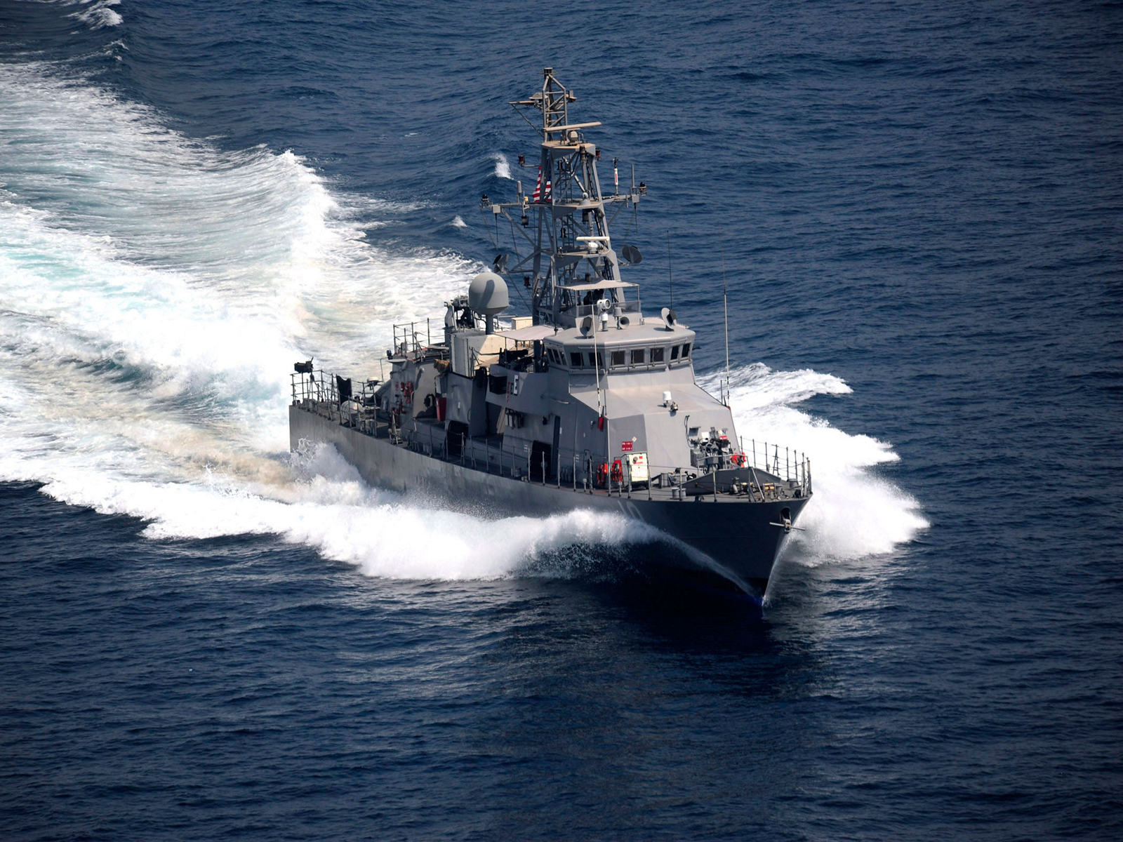 USS Firebolt during a naval exercise in the Gulf. (File Photo/Reuters)