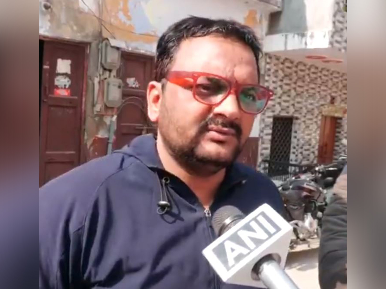 Eyewitness Sonu Tripathi of Kanpur's Lamborghini accident (Photo/ANI)