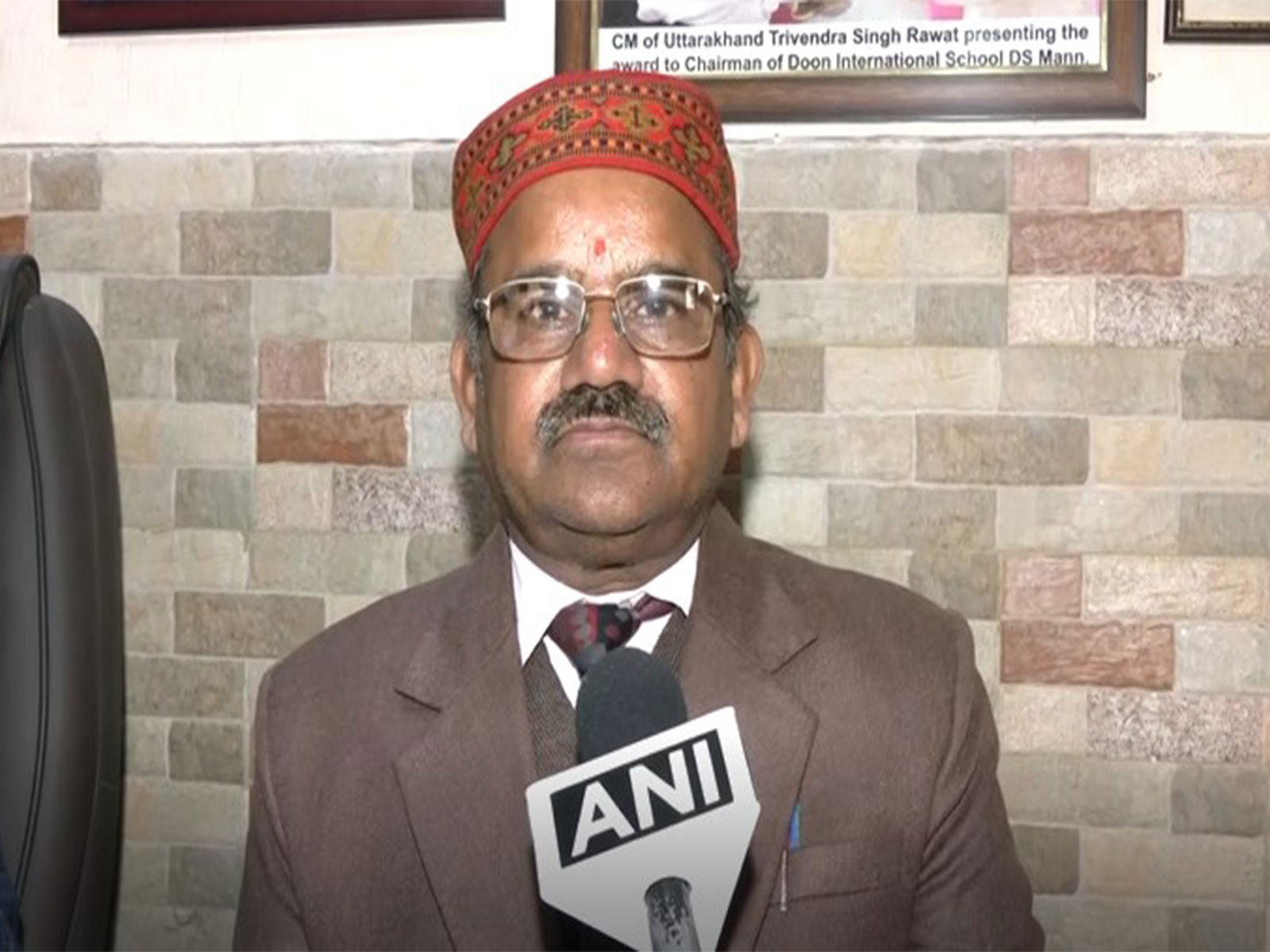 Doon International School Principal Dinesh Barthwal (Photo/ANI)