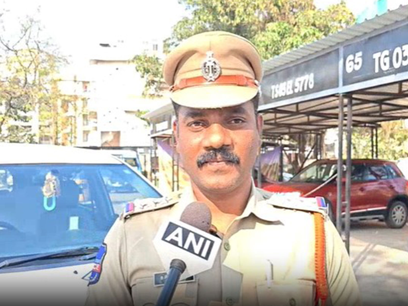 Parvathagiri Circle Inspector B. Rajagopal (Photo/ANI)