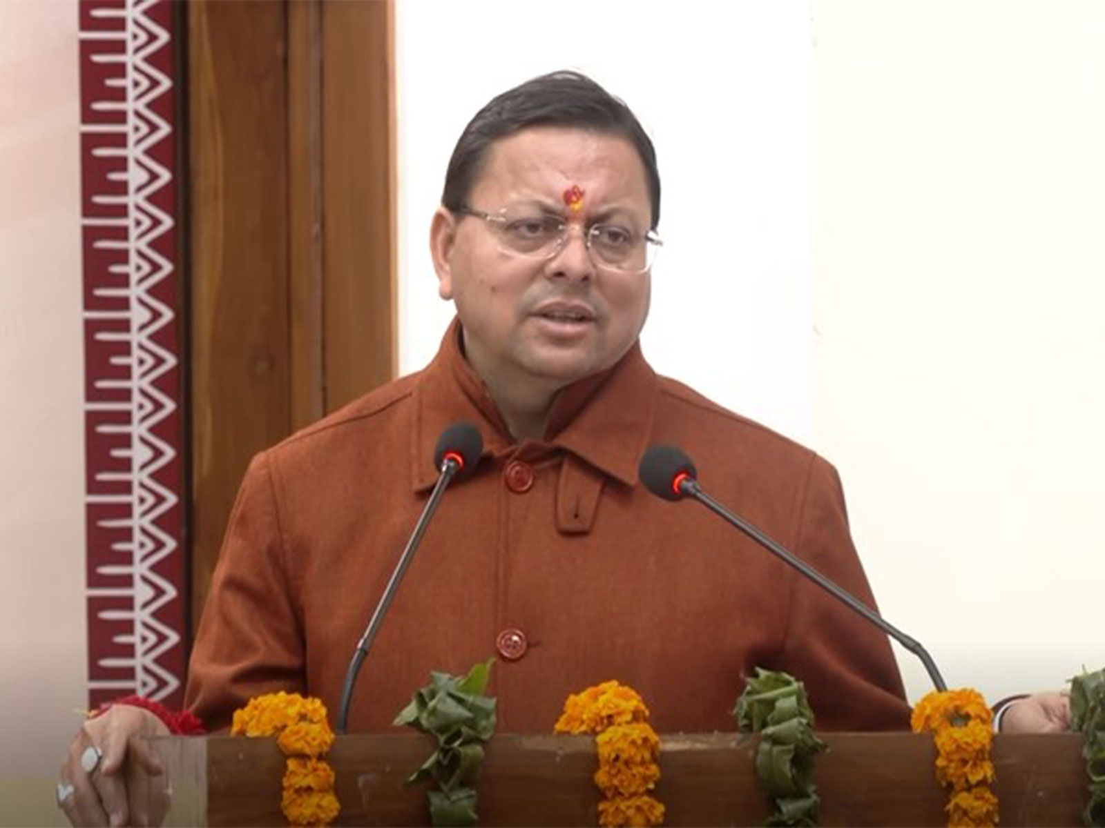 Uttarakhand CM Pushkar Singh Dhami (Photo/ANI)