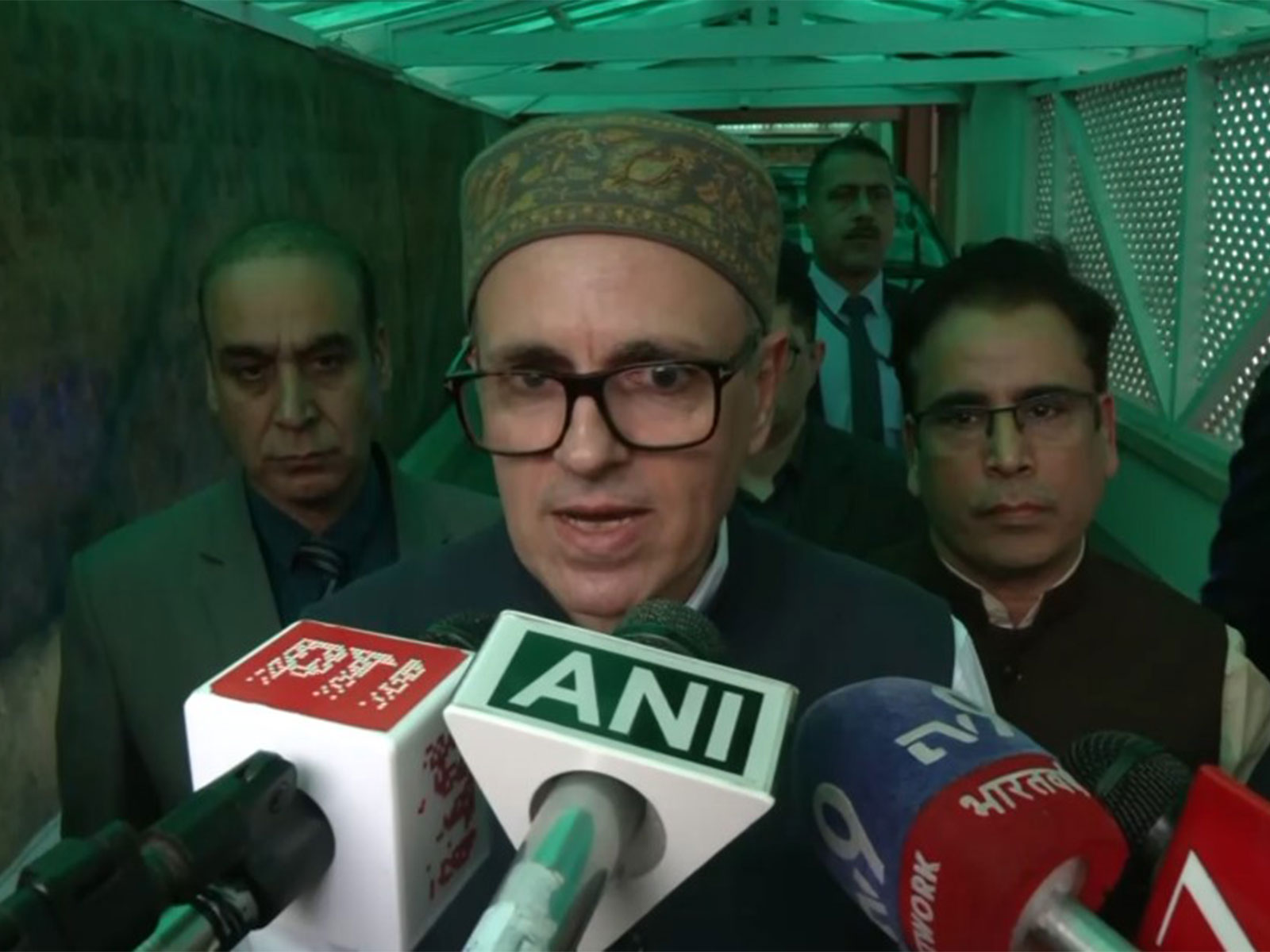 Jammu and Kashmir Chief Minister Omar Abdullah (Photo/ANI)