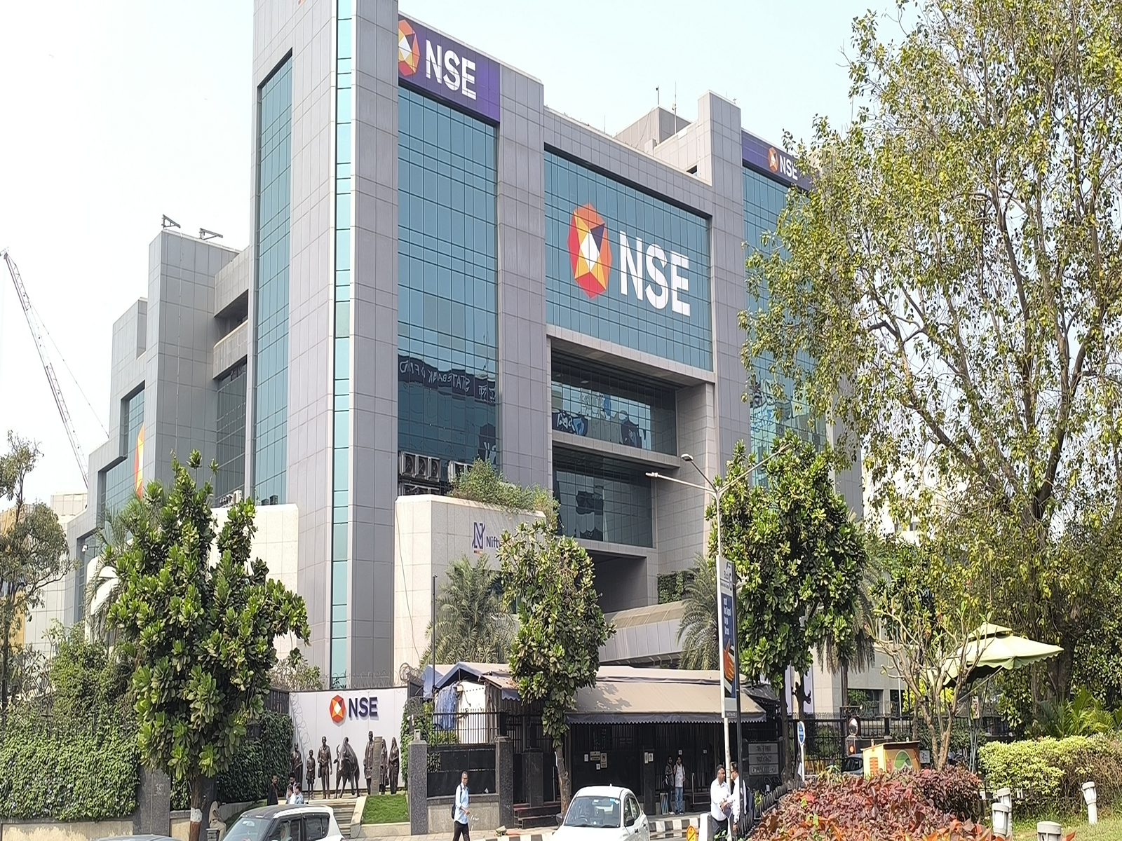 National Stock Exchange building (Photo/ANI)