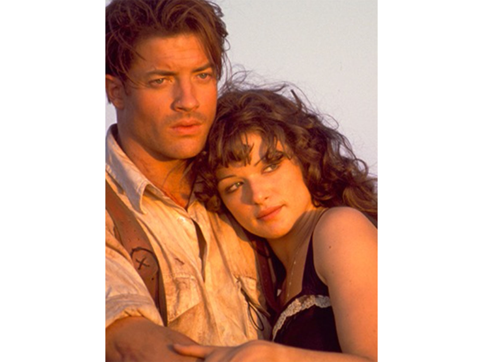 Brendan Fraser, Rachel Weisz from 'The Mummy' (Photo/Instagram/@universalpictures)