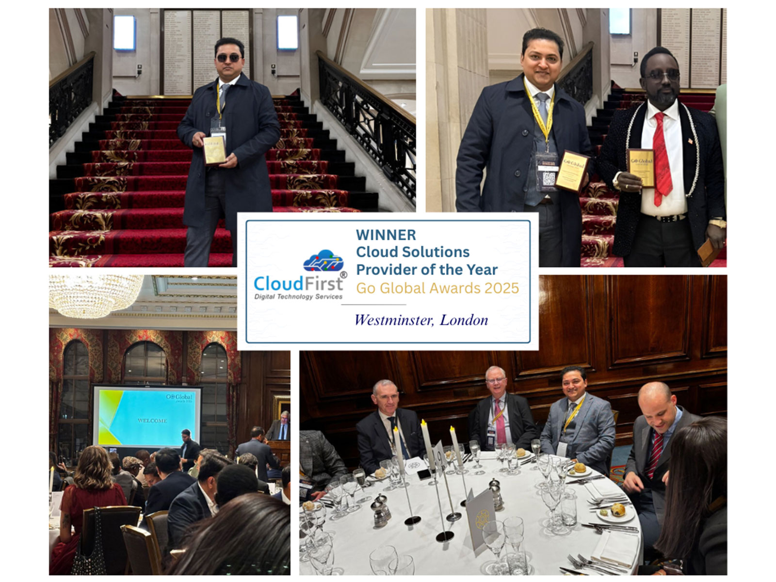CloudFirst Technology Wins 'Cloud Solutions Provider of the Year' at Go Global Awards 2025