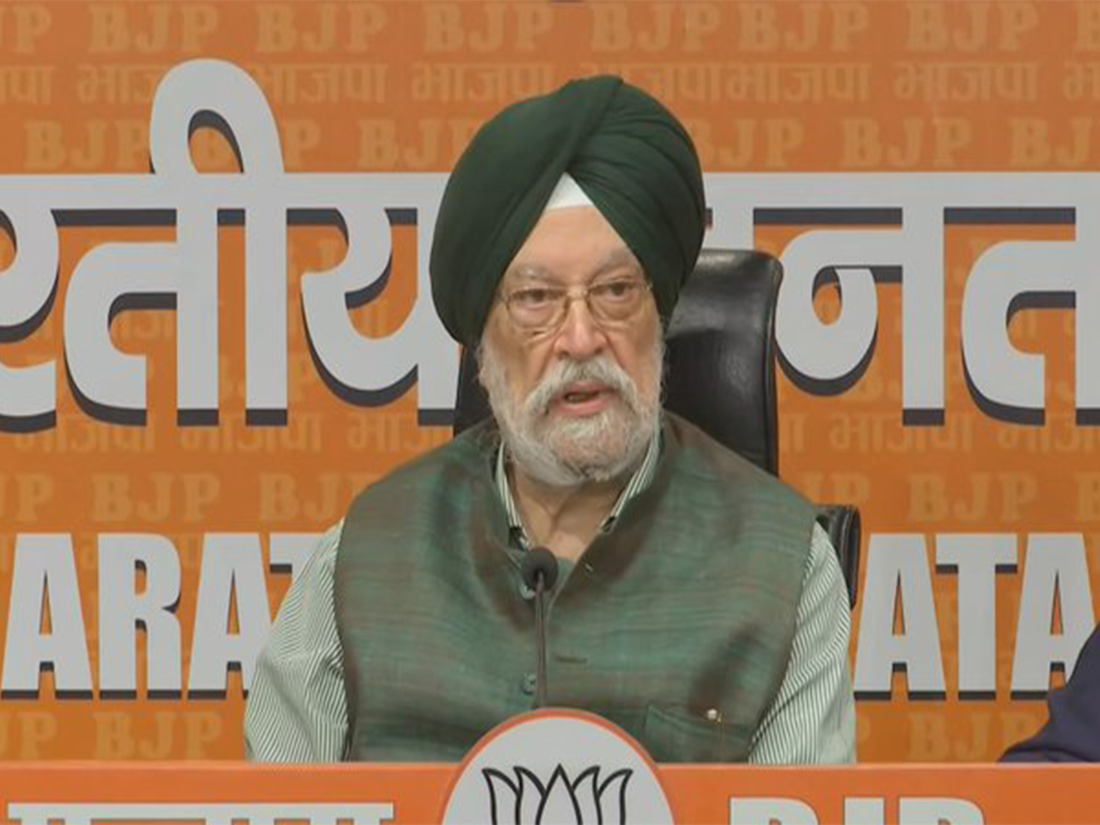 Union Minister Hardeep Singh Puri (Photo/ANI)