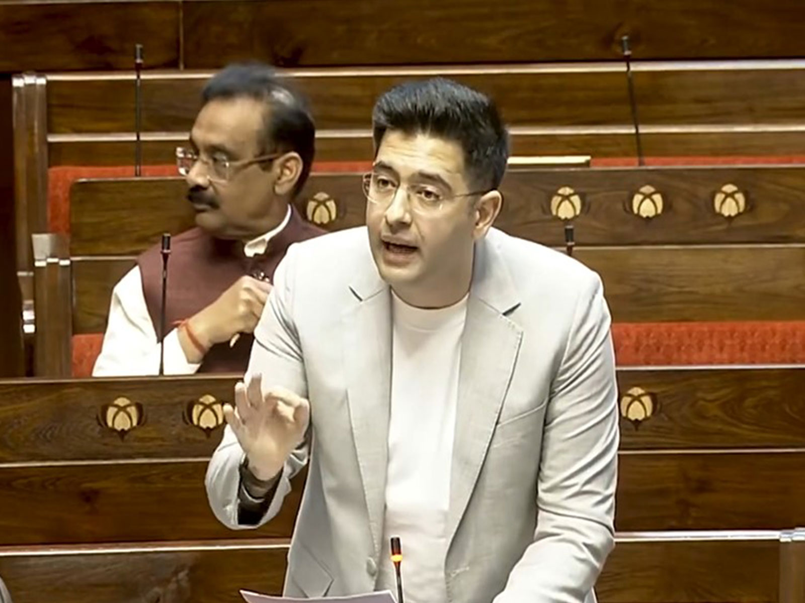  Aam Aadmi Party MP Raghav Chadha (Photo/ANI)