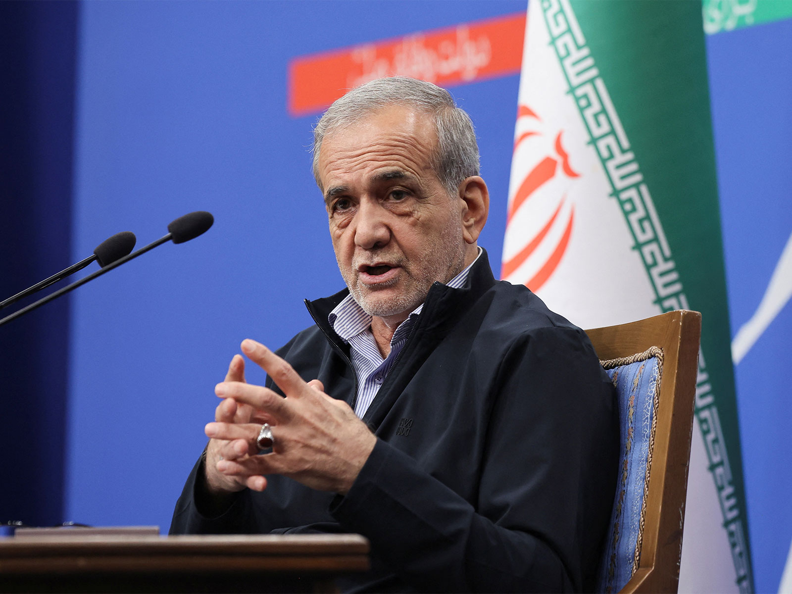 Iran's President Masoud Pezeshkian (Photo/Reuters)