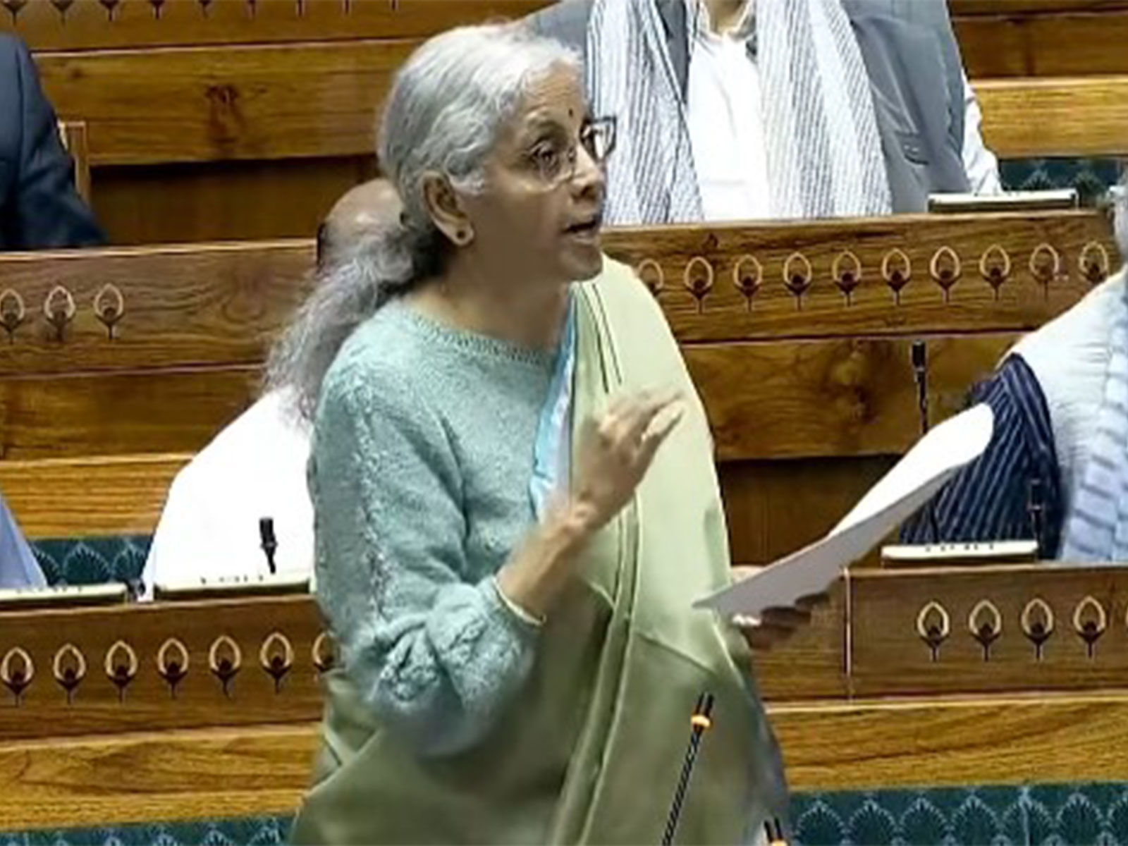 Finance Minister Nirmala Sitharaman (Photo/ANI)