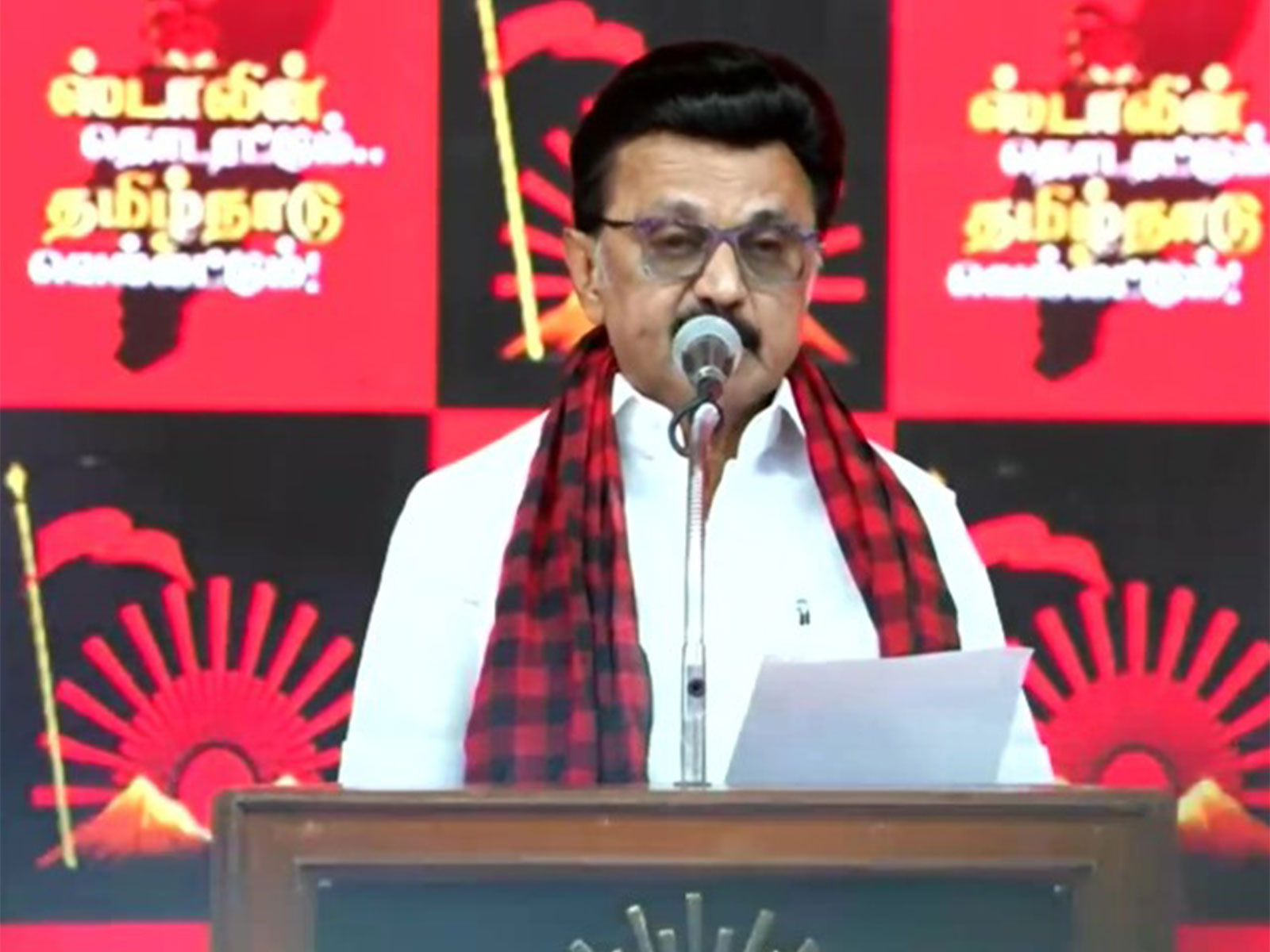 Tamil Nadu Chief Minister MK Stalin (Photo/ANI)