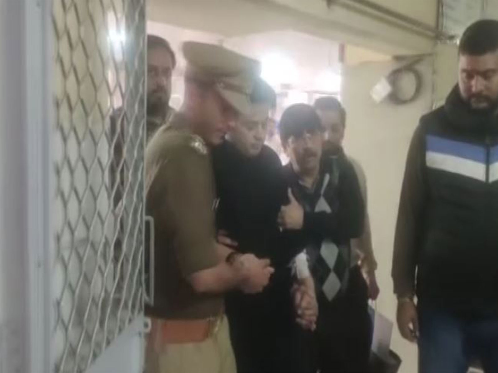 Kanpur Police arrest Shivam Mishra in the Kanpur car accident case (Photo/ANI)