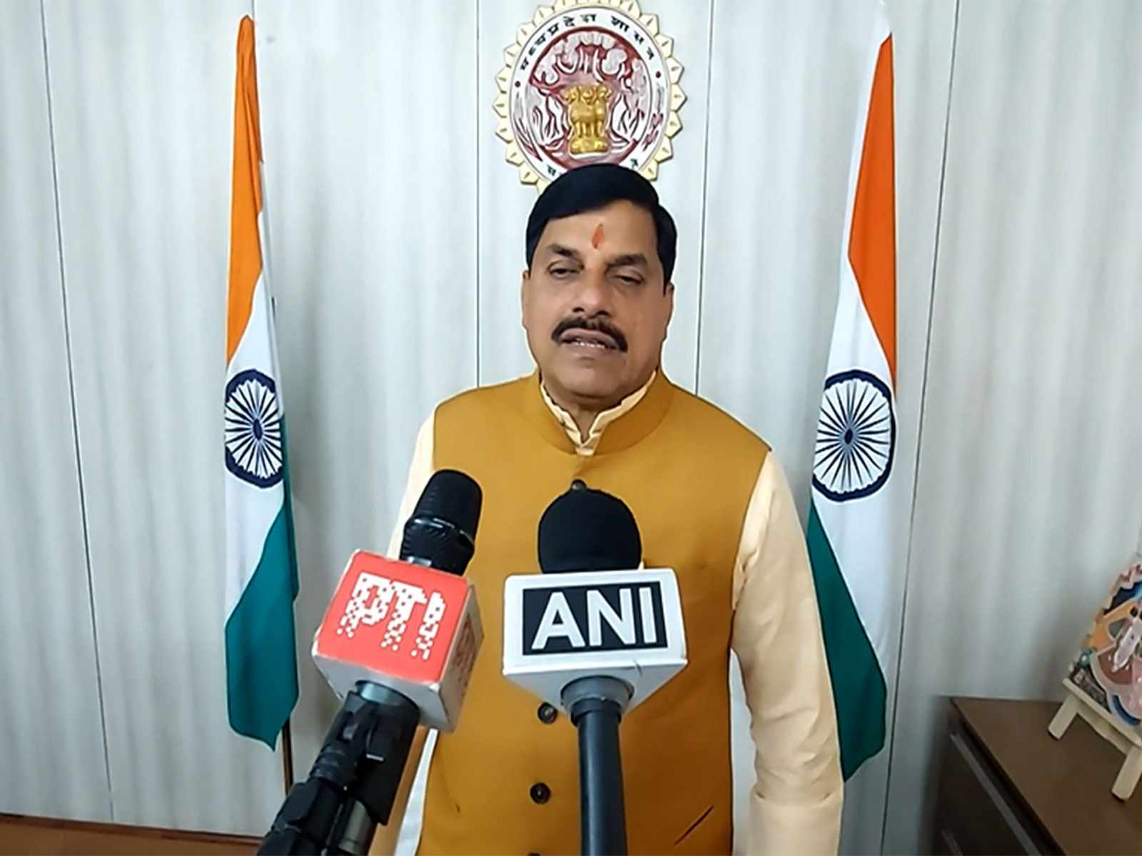 MP CM Mohan Yadav (Photo / ANI)