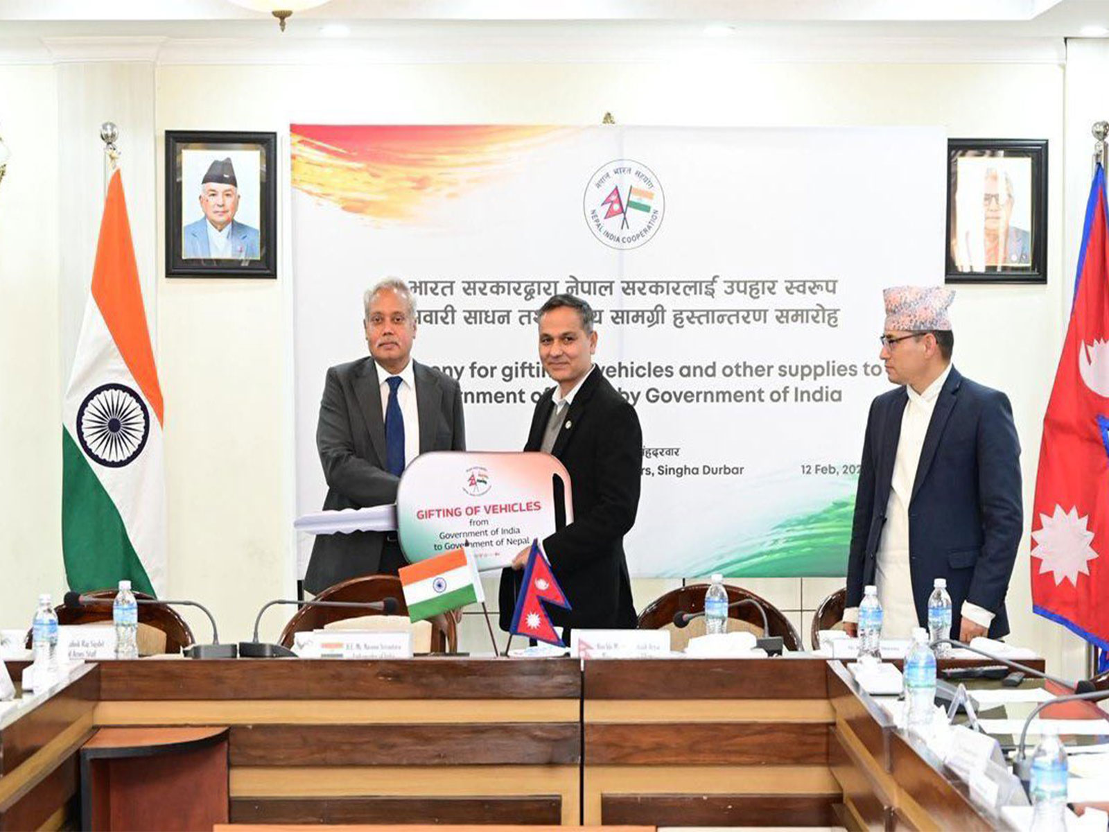India gifts third tranche of election-related assistance to Nepal (Photo/X/@IndiaInNepal)
