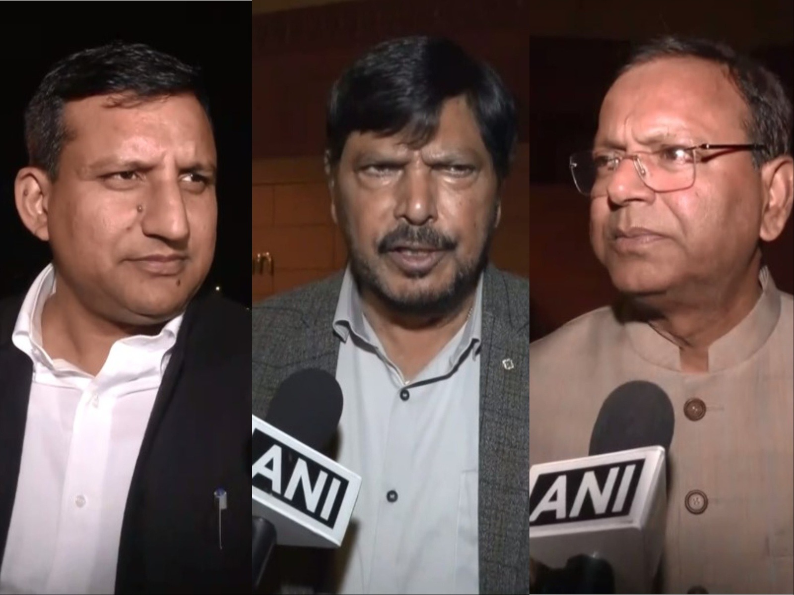 NDA leaders laud Finance Minister's reply on the Union Budget (Photo/ANI)