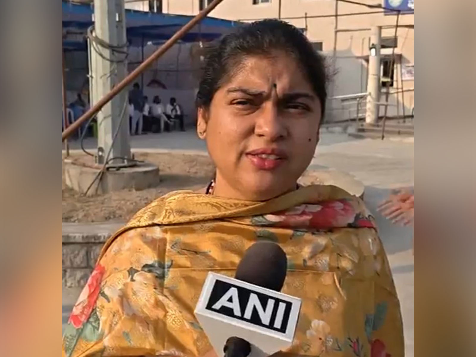 Warangal DM Satya Sharda (Photo: ANI) 