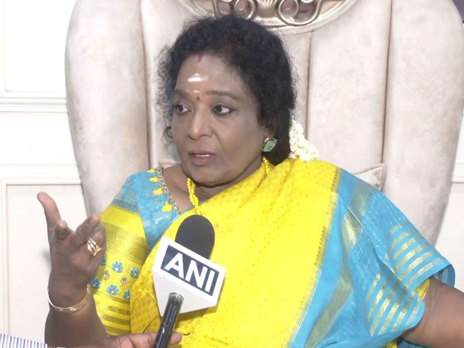 BJP leader Tamilisai Soundararajan (Photo/ANI)