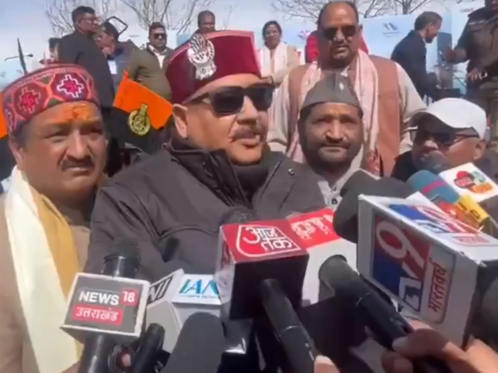 Uttarakhand Tourism Minister Satpal Maharaj. (Photo/ANI) 