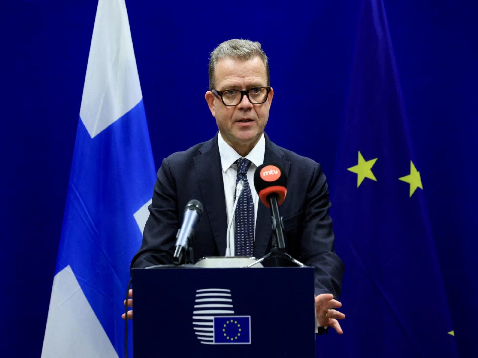 Finland's Prime Minister Petteri Orpo (Photo/Reuters)