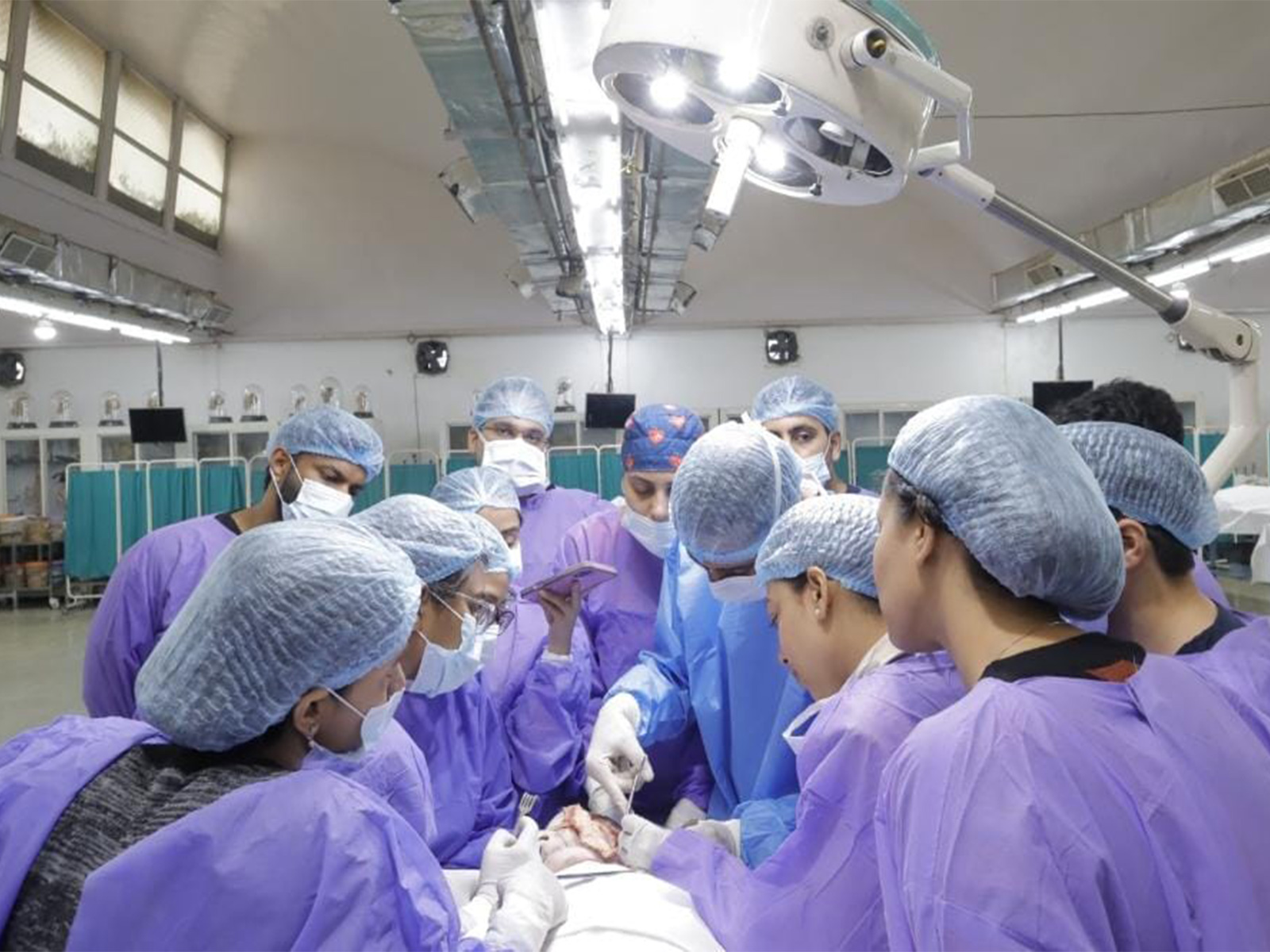 Academic training program at the Burns and Plastic Surgery Block., AIIMS, New Delhi (Photo/AIIMS)