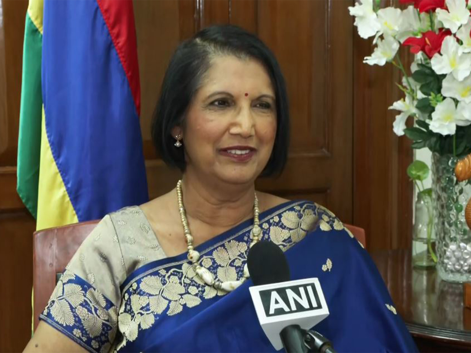 Mauritius' Financial Services and Economic Planning Minister Jyoti Jeetun. (Photo: ANI) 