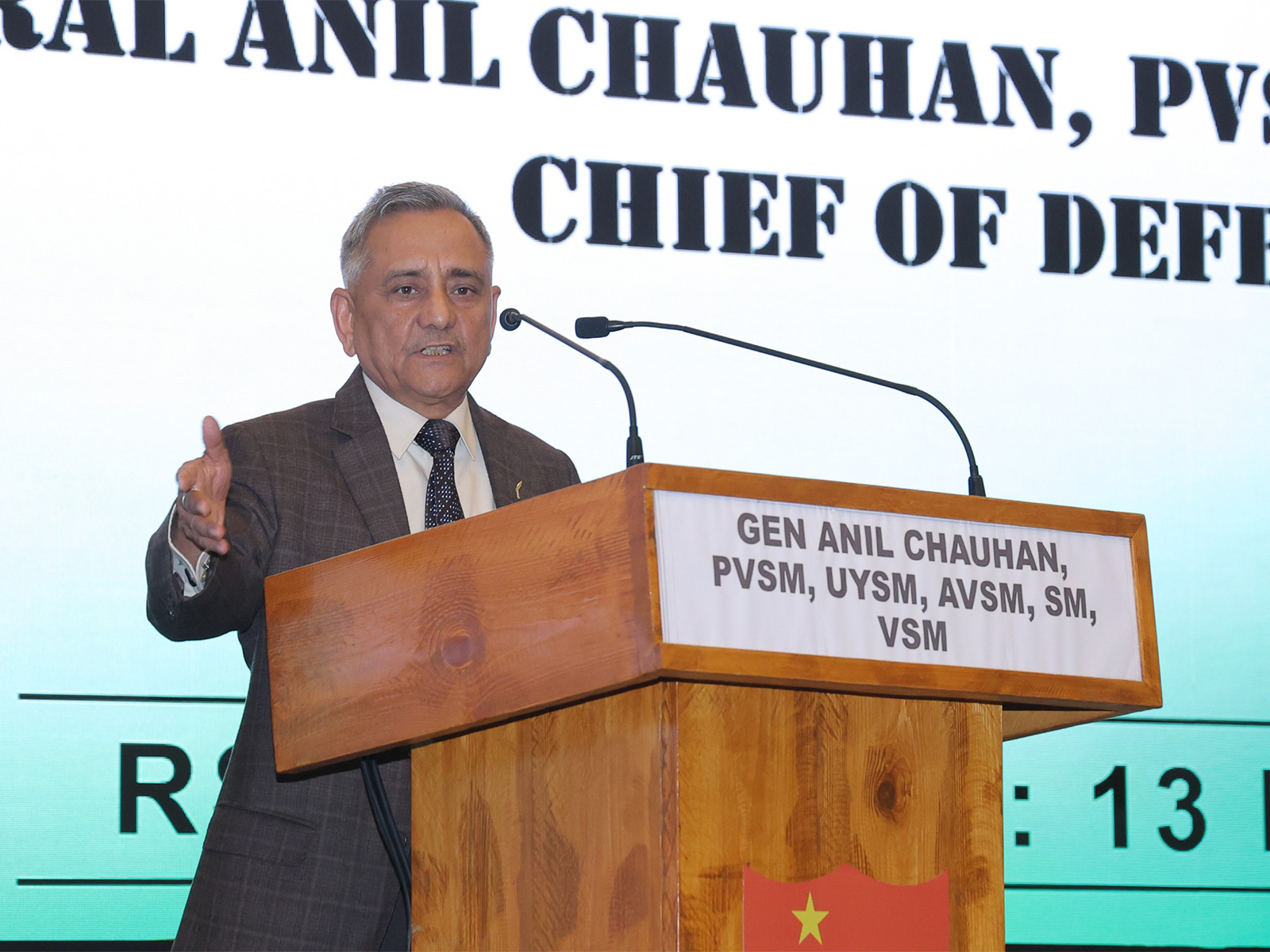  Chief of Defence Staff Gen Anil Chauhan (Photo/ANI)